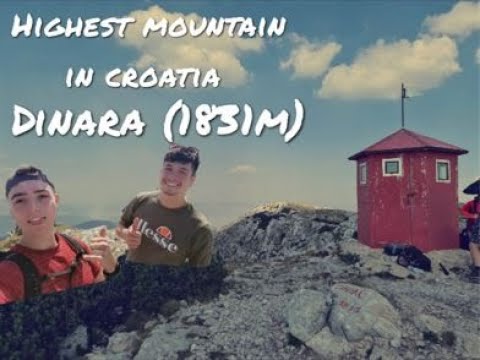 Climbing my first big Mountain - Highest in Croatia, Dinara or Sinjal (1831m) summit hike - English