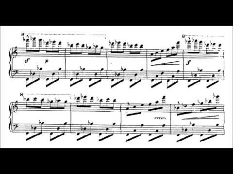 Carl Tausig - Introduction and Tarantella Op. 2 (audio + sheet music)