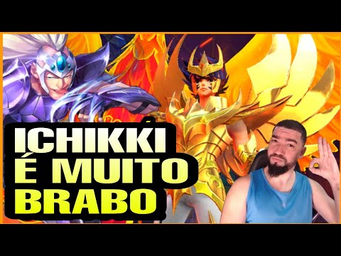Acelera o Fênix: Ikki Divino + Ichi de Hidra - Saint Seiya Awakening