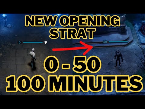 INSANE Opening Solo Strat in V Rising: lvl 0 to 50 In 100 minutes
