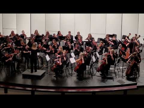 Evansville North Jr High Orchestra fall 2022. Ean 8th grade string bass.