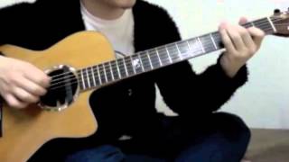 細美さんの曲をメドレーにしてソロギター（アコギ）で弾いてみた　2