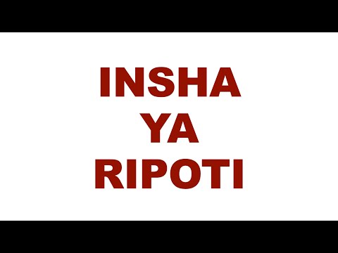 , title : 'insha ya ripoti kcse | uandishi wa ripoti | ripoti | aina za ripoti | mfano wa ripoti maalum |'
