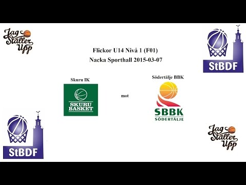Skuru IK (F01) mot Södertälje BBK - 2015-03-07