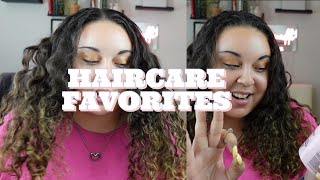 HAIRCARE FAVORITES// BEST CURLY HAIR PRODUCTS 2024