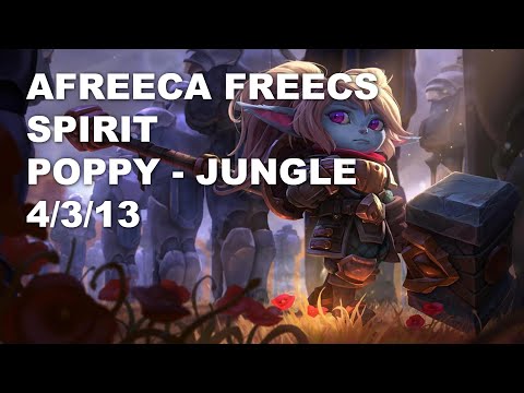 Afreeca Freecs Spirit Jungle Poppy vs Sylas - KR Challenger Rank Game 10.7