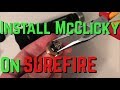 How To Install McClicky Switch On Surefire Flashlight