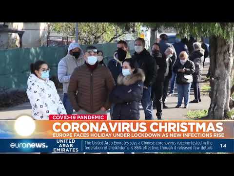 Coronavirus Christmas: Europe faces holiday under lockdown as new infections rise