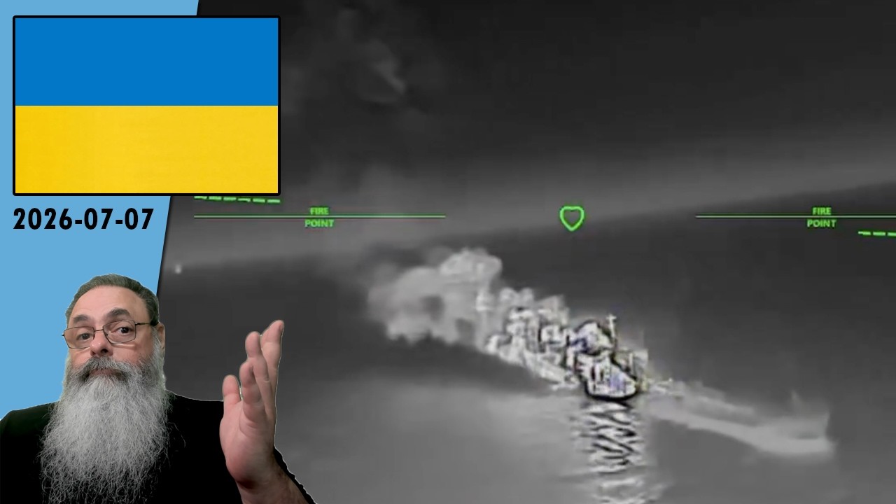 #Ucrânia 2026-07-07: UCRÂNIA atinge OITO PETROLEIROS RUSSOS no MAR de AZOV