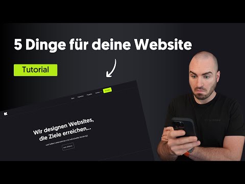 5 Tipps für eine bessere Website...