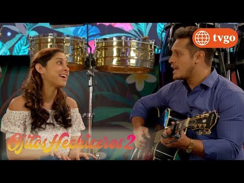 ¡Edgar no oculta su interés y le enseña a cantar a Belén! - Ojitos Hechiceros 29/11/2018