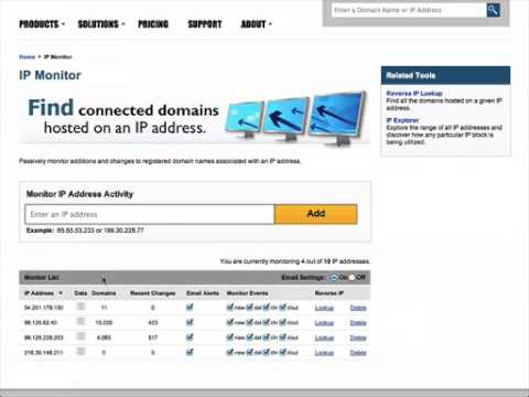 IP Monitor: Getting Started