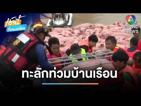 แม่น้ำอิงล้นตลิ่ง ท่วมบ้านเรือนประชาชนในเชียงราย | เช้านี้ที่หมอชิต