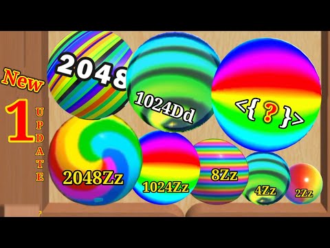 Satisfying Mobile Game / Blob Merge 3d - ball run 2048 Gameplay Walkthrough Android, iOS New part #5