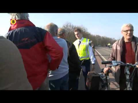 Ongeluk A50 zorgt voor veel ramptoeristen