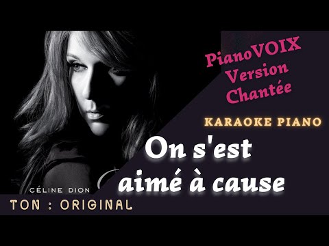 On S'est Aimé À Cause - Celine Dion