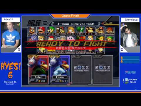 HYES! 6 Pools - AdamCS (B Falco) vs Slemdog (G Falco)