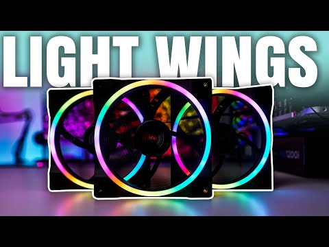 LISTAN BE QUIET LIGHT WINGS 140mm PWM Triple-Set video