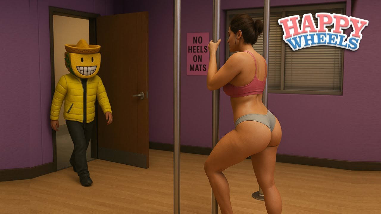 ENTRO EN UNA HABITACIÓN SECRETA!! - Happy Wheels