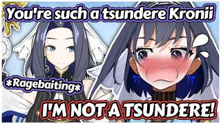Kronii Gets Called TSUNDERE by Time Mom and Feels Ragebaited [Hololive EN]