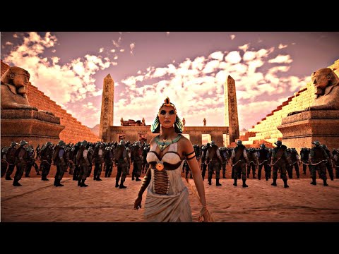 THE KINGDOM OF CLEOPATRA IS INVADED BY 400,000 ROMANS || Ultimate Epic Battle Simulator 2 ||