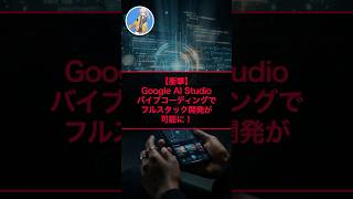 【衝撃】Google AI Studioが劇的進化！バイブコーディングでフルスタック開発が可能に！