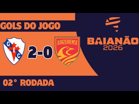 GALÍCIA 2X0 JUAZEIRENSE, CAMPEONATO BAIANO 2026