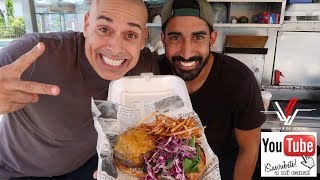 Hamburger Brutal en Nómada FoodTruck - Vlog #114