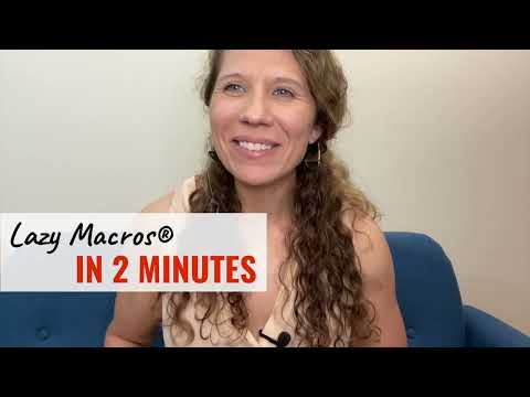 Lazy Macros® in 2 Minutes!