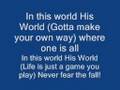 His World (Zebrahead version) lyrics 