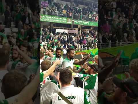 Essm Le Portel x La Chorale De Roanne. Fin du match victoire de l'essm. AMBIANCE