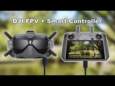 Viewing DJI FPV with the Smart Controller - Finally a viewing/streaming monitor!!!