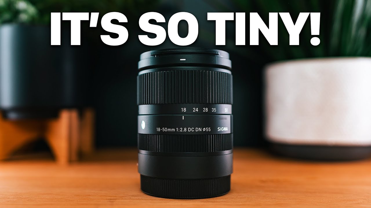 Small! Light! INEXPENSIVE! Hands-On With The Sigma 18-50mm f/2.8 DC DN APS-C Sony E-Mount Zoom Lens!