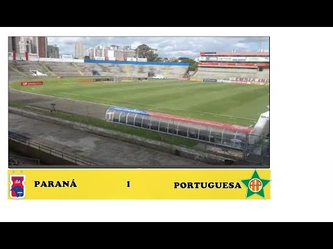 PARANÁ X PORTUGUESA RJ AO VIVO