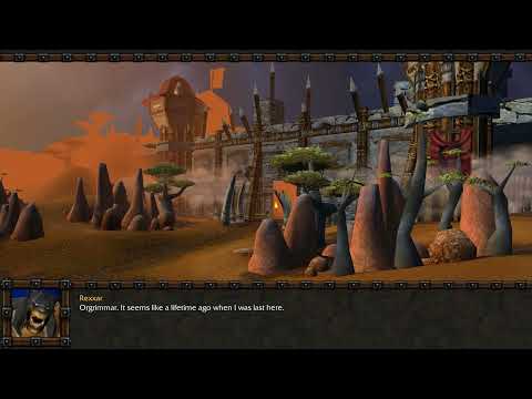 Warcraft III Custom campaign - Book of Rexxar - Drums of War part 1