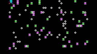 Apple II  Game: Laser Blast (1979 Programma Software)