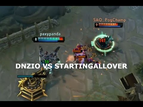 DNZio VS StartingAllOver! Vainglory 5v5