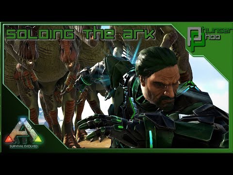 Soloing the Ark S4E80 - LEVELING THE ALLOSAURUS PACK!