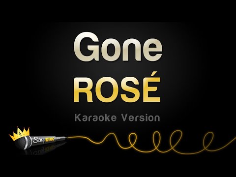 ROSÉ - Gone (Karaoke Version)