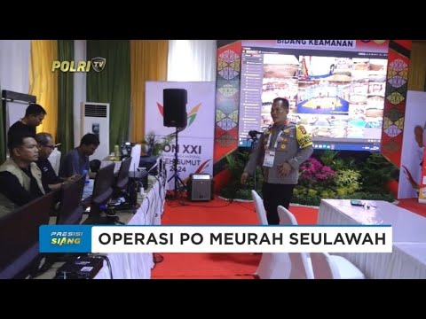 POLDA ACEH OPTIMALKAN PENGAMANAN PON XXI ACEH SUMUT 2024