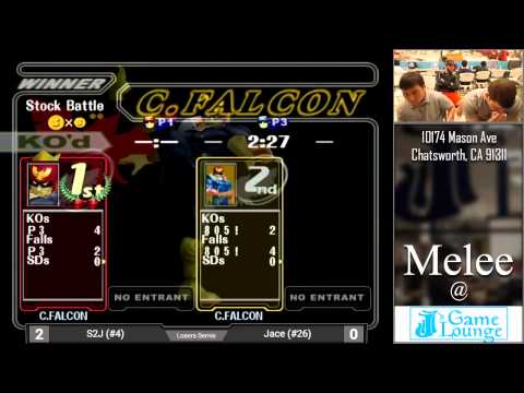 Melee at JJ's #19 - S2J (Captain Falcon) vs. Jace (Captain Falcon) - Losers Semis