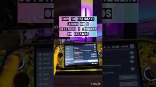 How to Calibrate Lenovo Legion Go S Joysticks & Triggers in SteamOS #steamos #legiongo