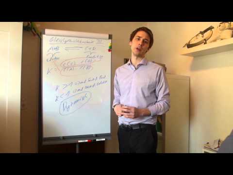 Gleichgewichtskonstante 03 - dynamischer Prozess