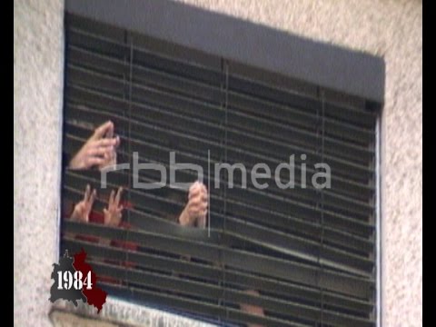 Refugees in the permanent mission East-Berlin, June 1984