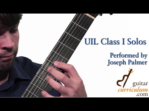 Etude No. 11 (Heitor Villa Lobos) - Joseph Palmer UIL Solos [GuitarCurriculum.com]