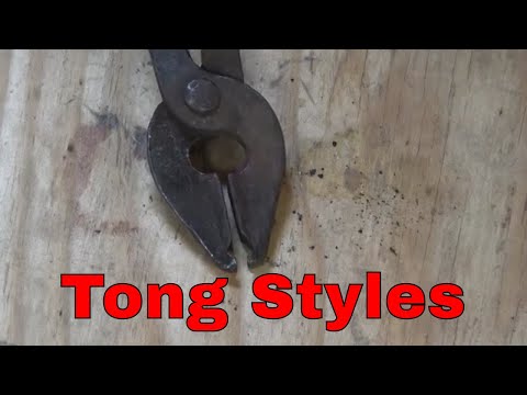 Blacksmithing tong, an overview. - blacksmithing for beginners