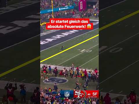 UNAUFHALTBAR!!! 😱 Die Seahawks sind  mit diesem Touchdown in die Playoffs gestartet. #nfl