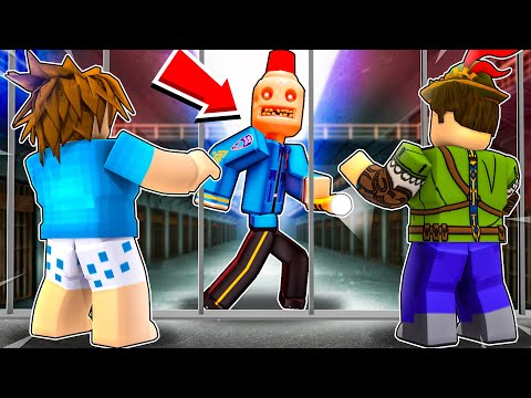ANIMATRONIC? ESCAPE DO POLICIAL MALUCO DO ROBLOX!! (Escape Siren Cop's Prison)