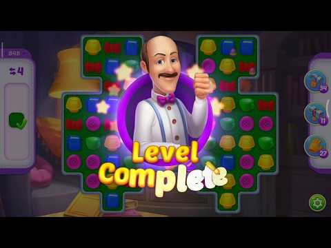 homescapes level 848 - hard