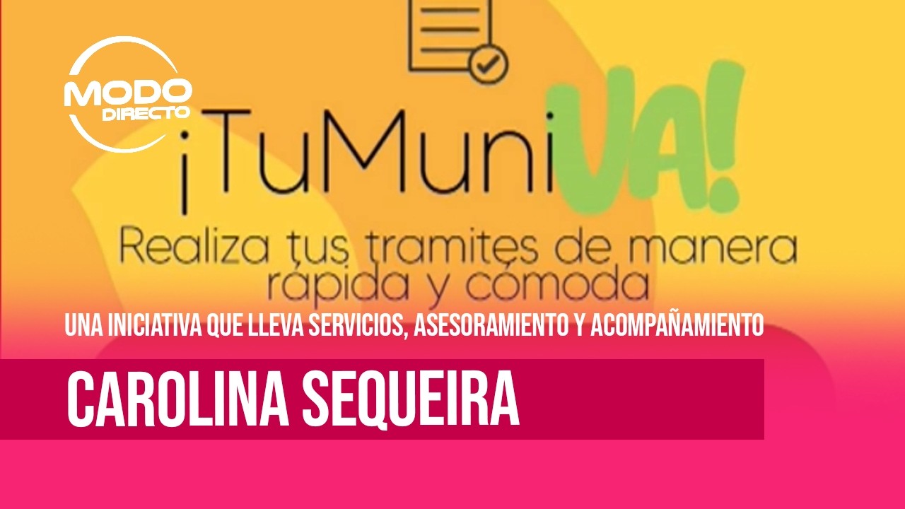 Modo Directo | Villa Nueva - "Tu muni va" en los barrios, Carolina Sequeira